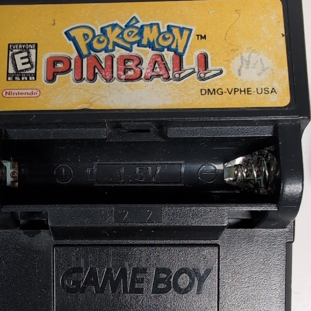 Nintendo Game Boy Pokémon Pinball Cartridge - Black - Picture 7 of 8